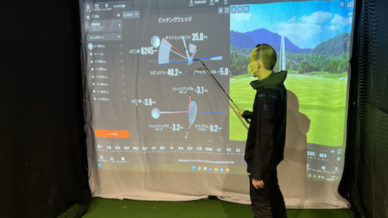 NERD GOLF フィッティング